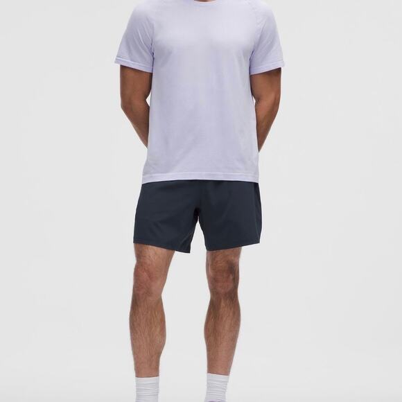 LULULEMON Pace Breaker Linerless Shorts True Navy Blue Medium M - Picture 10 of 10